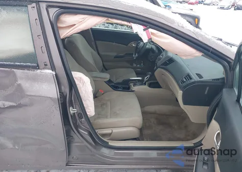 2012 Honda Civic Ex z USA, uszkodzony, nr VIN 2HGFB2F84CH610661